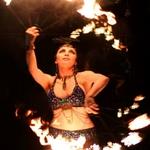 Fire Fan Performer